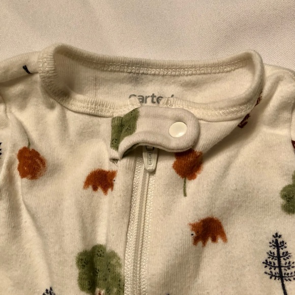 Carter’s Sleep-n-play two way zipper onsies, set of 4 - Picture 7 of 13